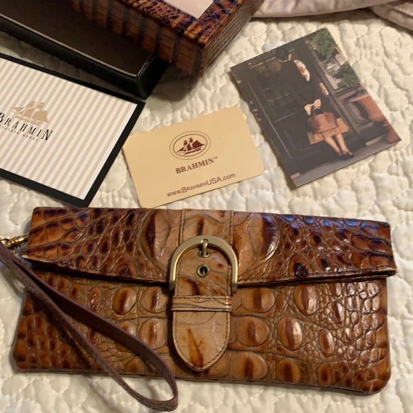Brahmin clutch bag & cool box- have all the tags - Picture 1 of 10
